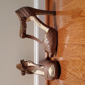 Nine West leather Pranceo high heels
